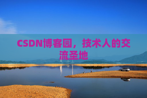 CSDN博客园，技术人的交流圣地